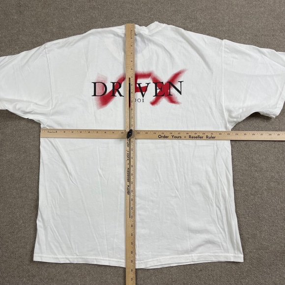 Vintage Driven Movie Shirt 2001 Size Extra Large White Short Sleeve Crew… - Picture 4 of 11
